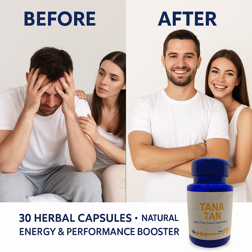 TANA TAN Sex Timing Capsules for Men | Boost Sexual Performance & Stamina | Last Longer in Bed | Herbal Sex Power Supplement | 30 Capsules