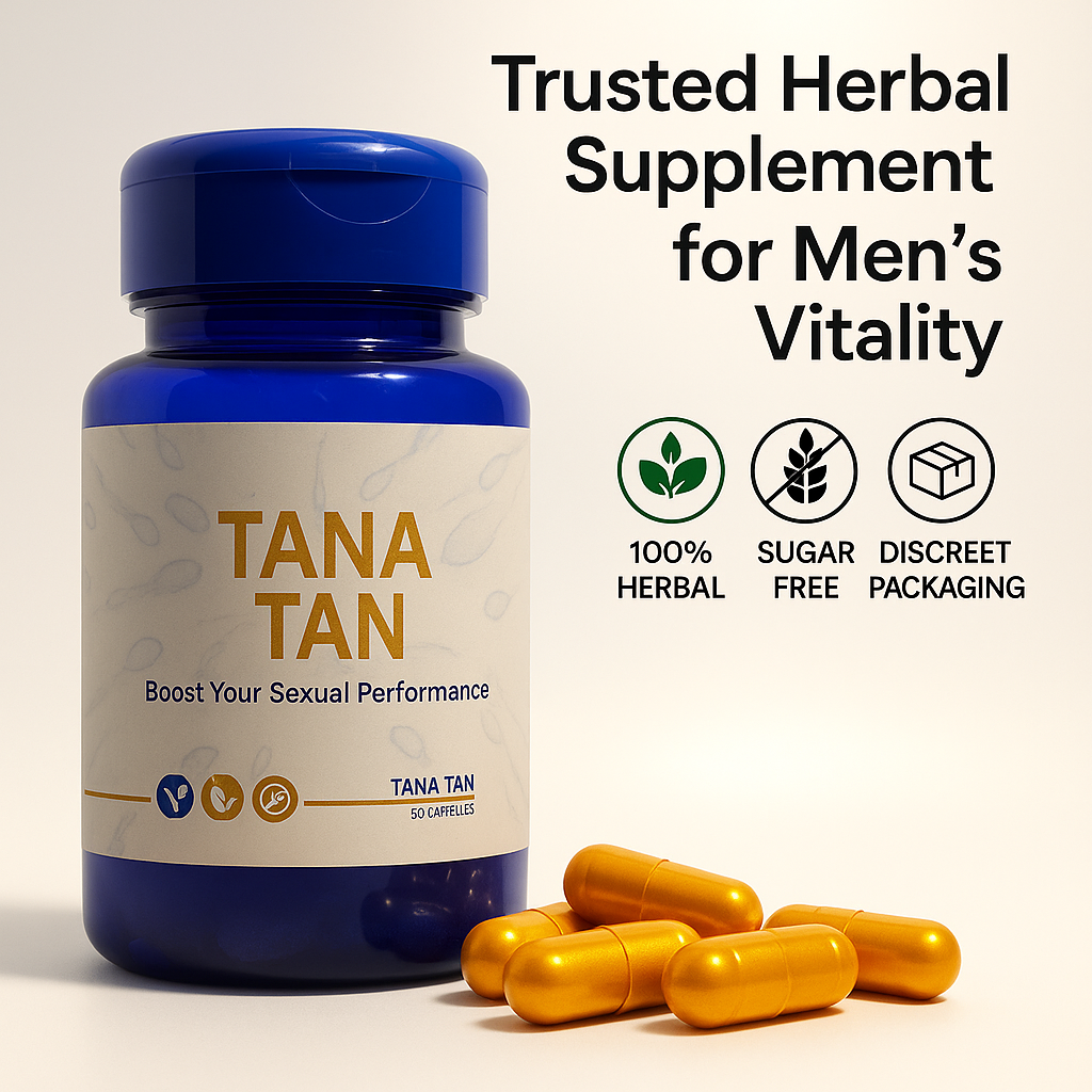 TANA TAN Sex Timing Capsules for Men | Boost Sexual Performance & Stamina | Last Longer in Bed | Herbal Sex Power Supplement | 30 Capsules